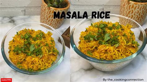 Masala Rice Recipe Vegetable Spiced Rice Simple And Tasty Rice Recipe