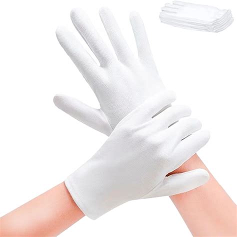 Cotton Gloves Moisturizing Gloves Overnight White Cotton Gloves For