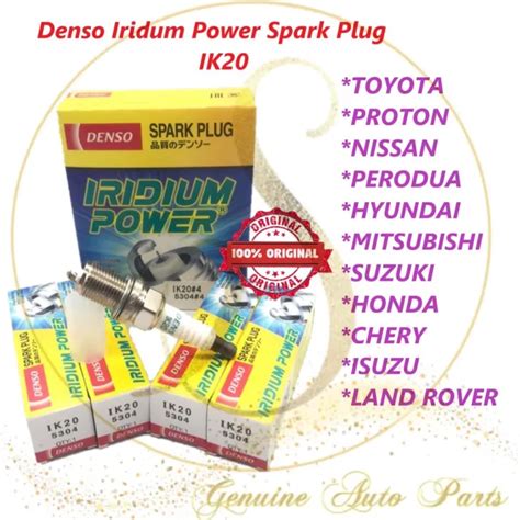 Ik Denso Iridium Power Spark Plug Pcs Toyota Proton