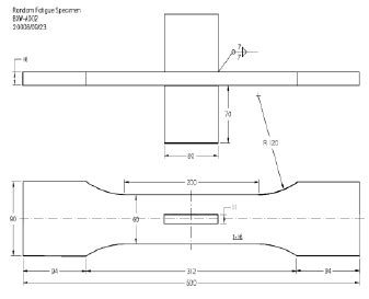 dimensional details  specimen  scientific diagram