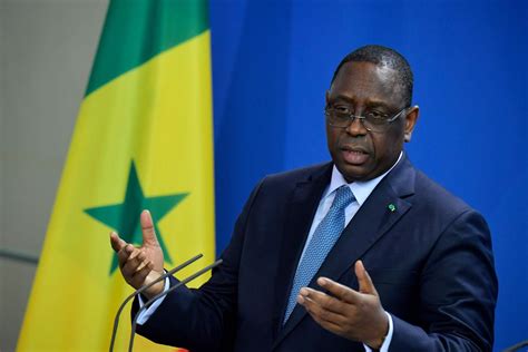 Sénégal le président Macky Sall annonce quil ne sera pas candidat à