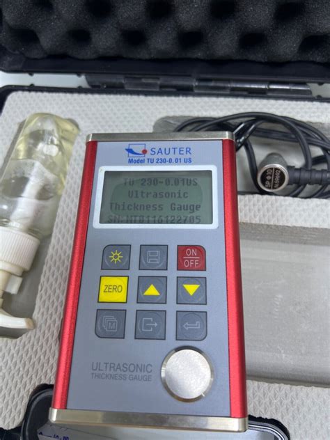 Sauter Ultrasonic Thickness Gauge Tu Us Heart Of Automation