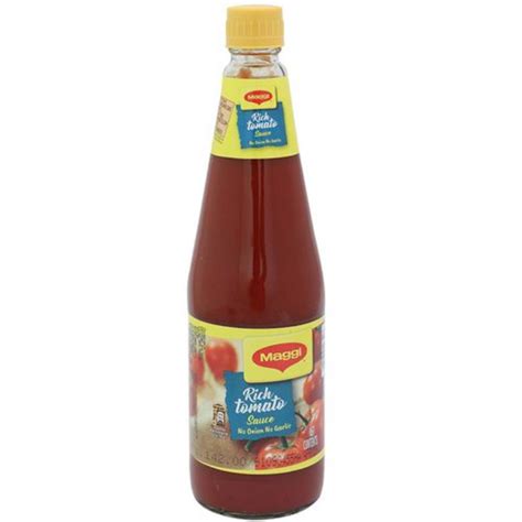 Buy Maggi Tomato Sauce No Onion No Garlic Kg Bottle Online From