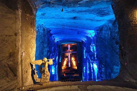 Cattedrale Del Sale Di Zipaquir Vicino A Bogot Fornito Da Colombia