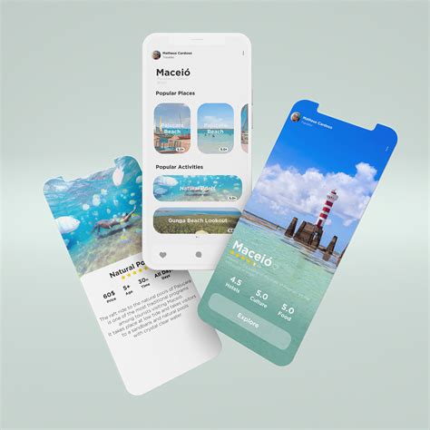 Tourism App Design Concept Behance