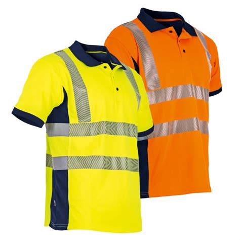 Polo haute visibilité bicolore anti UV respirant LMA Workwear