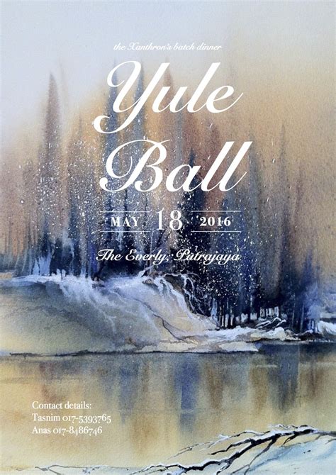 Yule Ball Poster