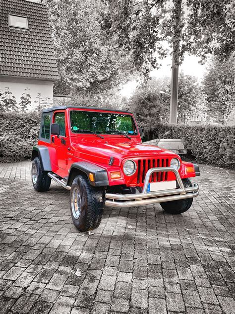 Jeep Red Wrangler - Free photo on Pixabay - Pixabay