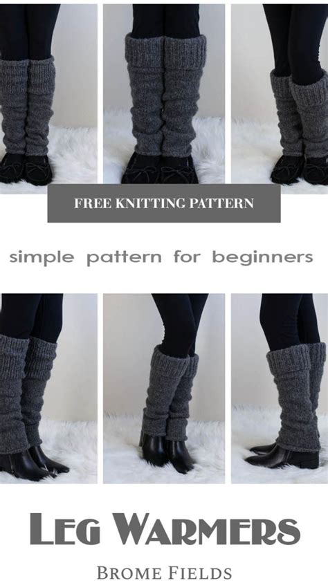 10 Leg Warmers Free Knitting Pattern Artofit