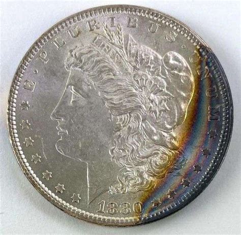 1880 Morgan Silver Dollar Matthew Bullock Auctioneers