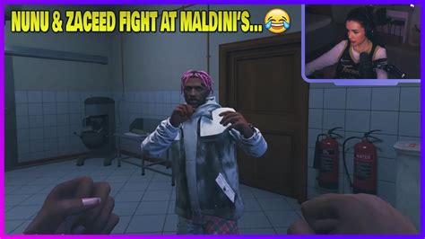 Nunu Zaceed Hilarious Fight At Maldini S Gta Rp Nopixel