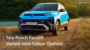 tata punch variant wise colour options explained cardekhocom