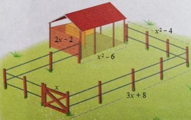 Un Granjero Tiene Un Granero Junto A Un Terreno Rectangular Encerrado