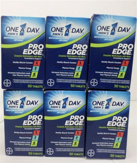 One A Day Mens Pro Edge Complete Multivitamin Tablets Count For