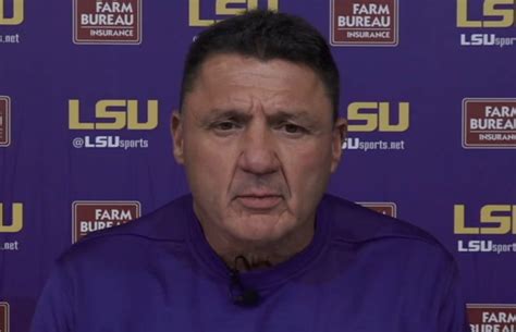 Ed Orgeron Press Conference After Alabama