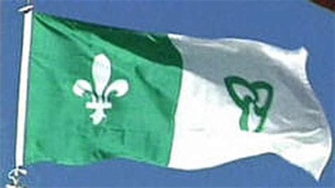 Première Levée Du Drapeau Franco Ontarien à Hamilton Iciradio Canadaca