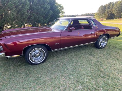 Cars 1973 Chevrolet Monte Carlo 454 ENGINE WITH A 400 TURBO TRANSMISSION