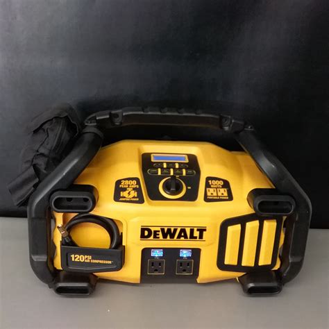 Lot Detail Dewalt Peak Jump Starter Watt Power Inverter