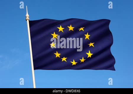 Flagge der EWG Europa Sterne EG Europäische Gemeinschaft