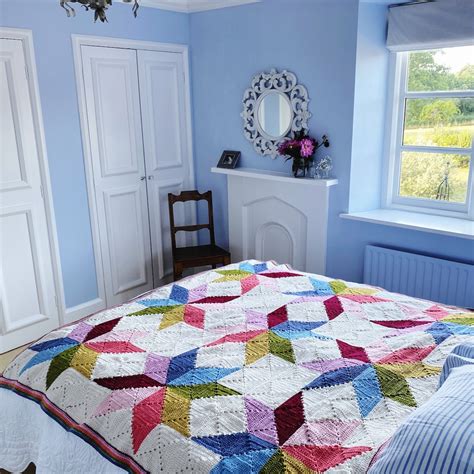 Crochet Pattern Stargazer Blanket By Emma Varnam Pdf Etsy