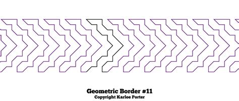 Geometric Border Design Portfolio