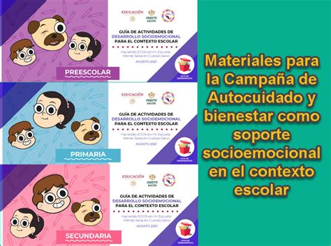 Materiales Para La Campa A De Autocuidado Y Bienestar Como Soporte