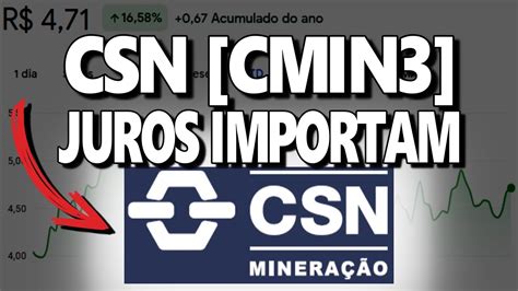 Cmin3 A Principal DiferenÇa Entre Cmin3 E Vale3 Em 2023 Hora De