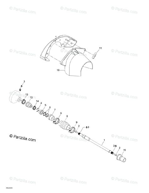 Sea Doo Personal Watercraft 2002 Oem Parts Diagram For Drive System