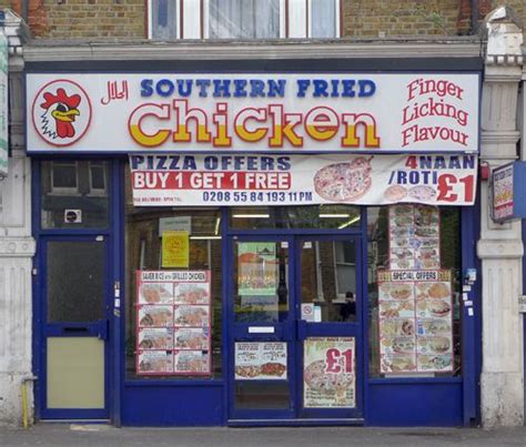 London Shop Fronts Small Restaurant Design Chicken Shop Southern