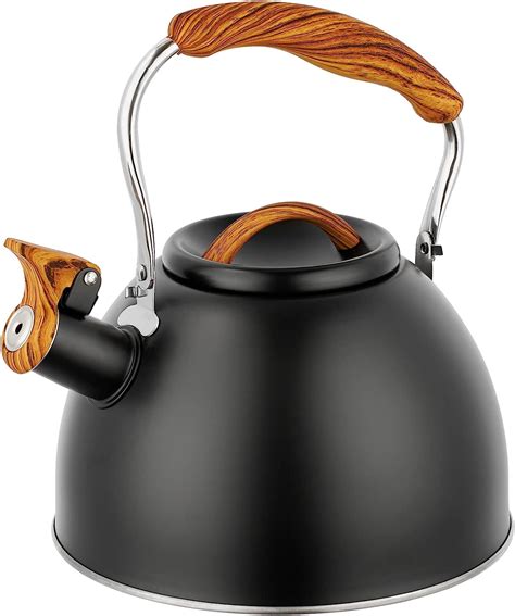 L Whistling Tea Kettle Stainless Steel Stove Top Kettle Induction