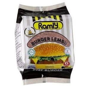 Ramly Burger Lembu 300g Patty Daging Burger Delivery Johor Bahru