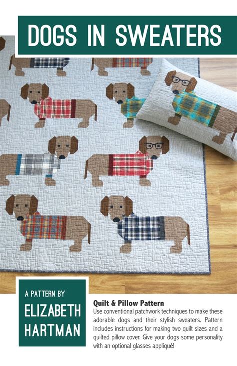 Dogs in Sweaters – Back Door Quilts