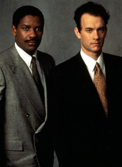 Denzel Washington Tom Hanks Philadelphia 1993 Dir Jonathan