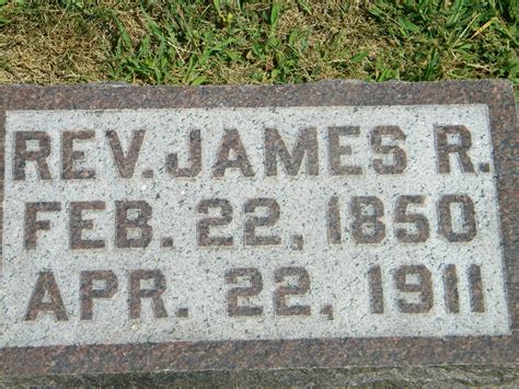 Rev James Resler McQuown 1850 1911 Find A Grave Memorial