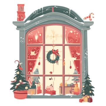 Christmas Window PNG Transparent Images Free Download | Vector Files | Pngtree