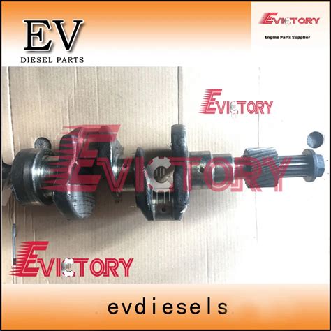 For Kubota Engine Tractor Z482 CRANKSHAFT GENUINE STEEL In Pistons