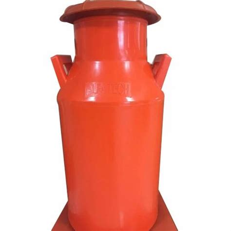 Orange Plastic Milk Can Capacity Liters At Rs In Pune Id