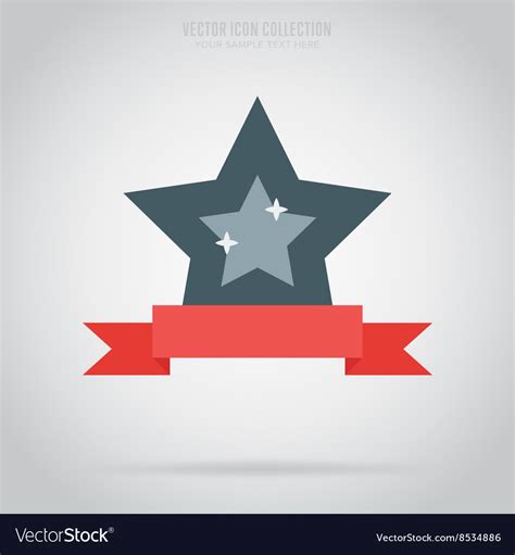 Winner isolated badge label or sticker Royalty Free Vector