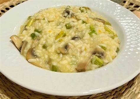 Risotto De Cogumelos E Espargos Receita Por Siumara Cookpad