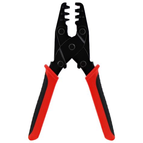 Snapklik.com : Open Barrel Crimper, Wire Crimper Tool For 14-24 Gauge Wire, Pin Terminal Crimper ...