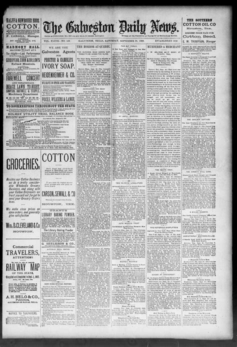 The Galveston Daily News. (Galveston, Tex.), Vol. 48, No. 148, Ed. 1