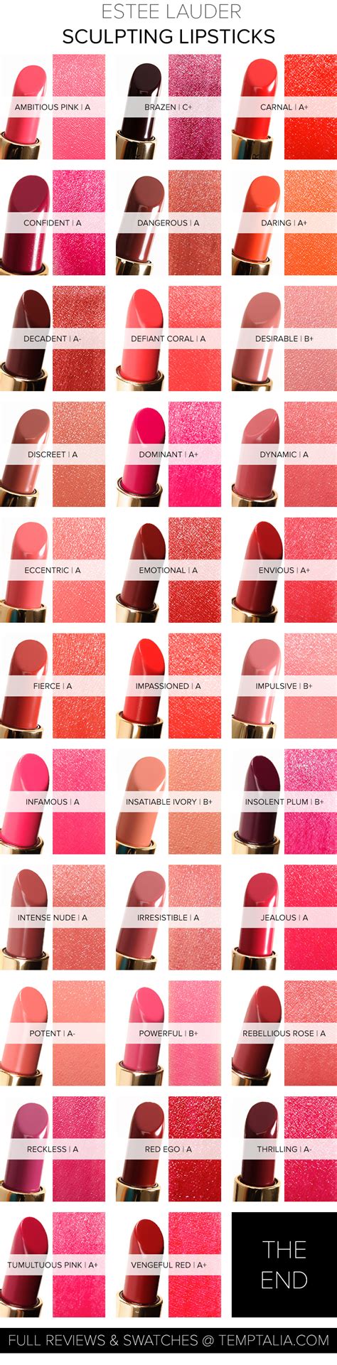 Round-up: Estee Lauder Pure Color Envy Sculpting Lipstick Overview ...