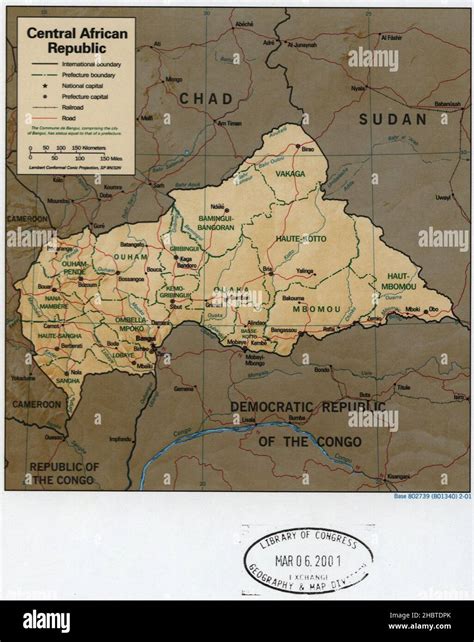 Republique centrafricaine map Banque de photographies et d’images à ...