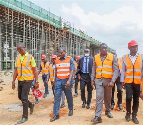 C Te D Ivoire E Pont D Abidjan Un Taux D Avancement Des Travaux De