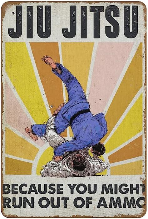 Amazon Nomely Jiu Jitsu Because You Might Run Out Of Ammo Poster