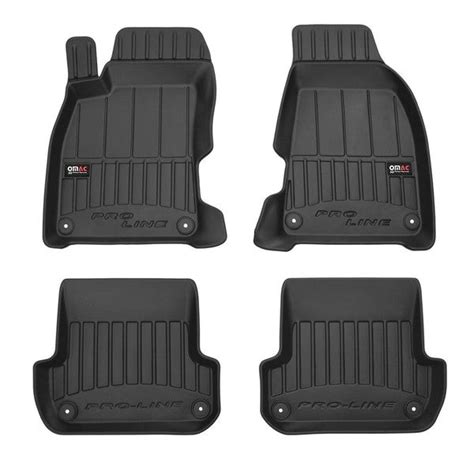 Omac Premium D Floor Liners Mats Black For Audi A B