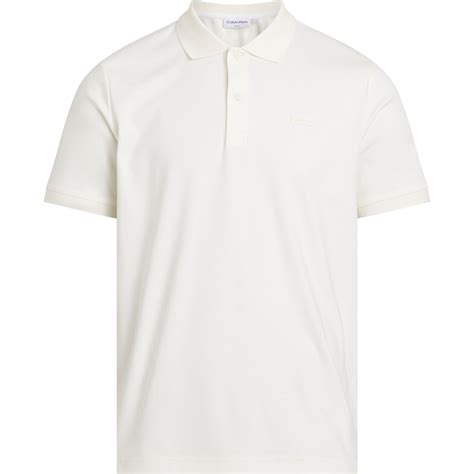 Calvin Klein Smooth Cotton Slim Polo Men Short Sleeve Polos