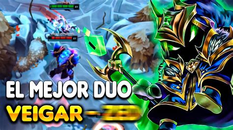 EL MEJOR DUO DE VEIGAR PARA ARENA 2V2 League Of Legends YouTube