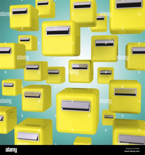 Yellow Post Boxes Hi Res Stock Photography And Images Alamy