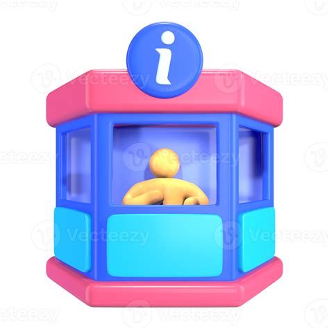 Tourist Information Center 3D Illustration Icon S1 56260086 PNG